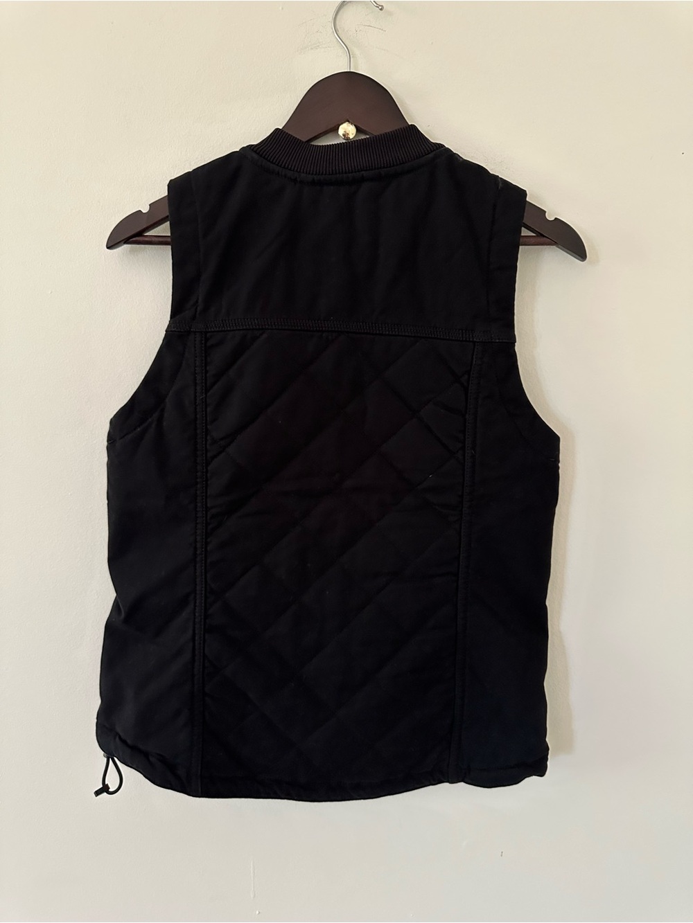 WOMEN'S RUGGED FLEX® RELAXED FIT CANVAS INSULATED RIB COLLAR VEST - Picture 3 of 7
